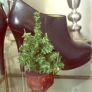 Black Nine West Booties